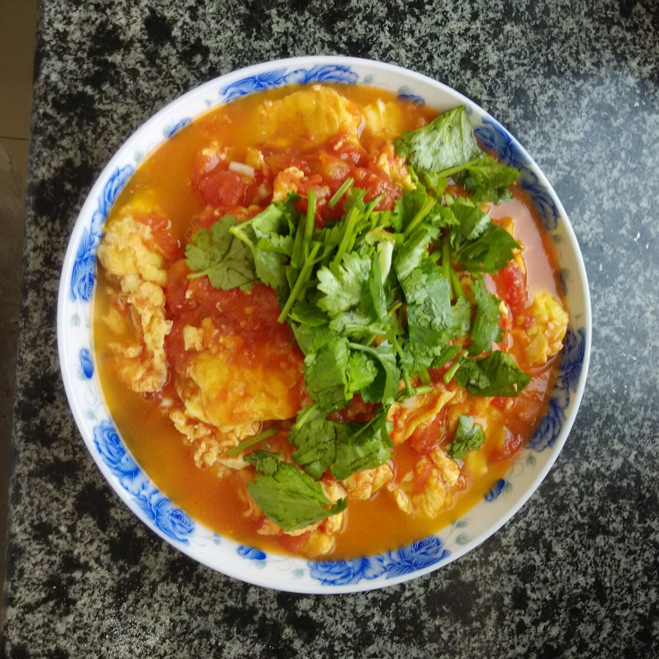 西红柿炒鸡蛋
