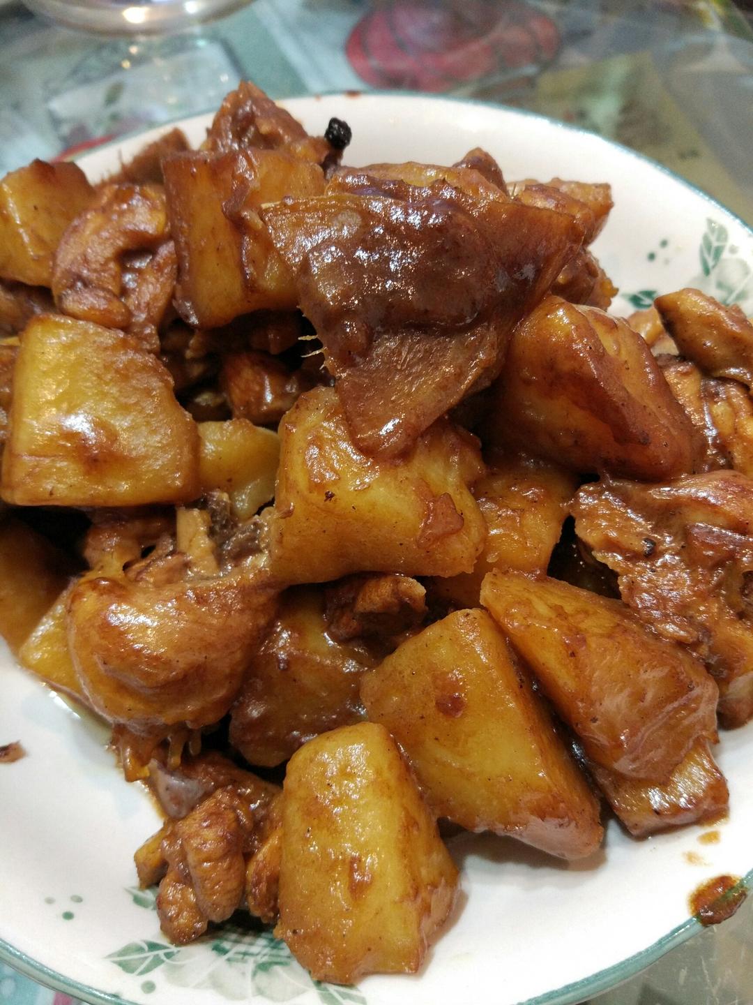 土豆烧鸡（非常下饭哦~）