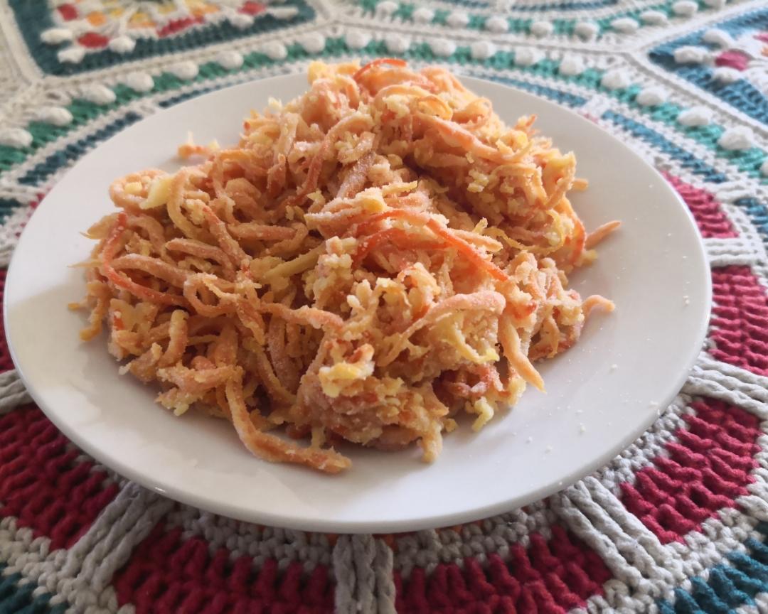 美味营养的蒸菜----蒸胡萝卜的做法