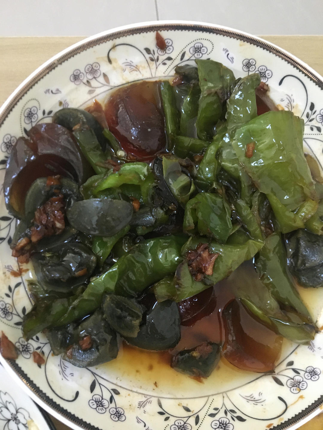 青椒皮蛋