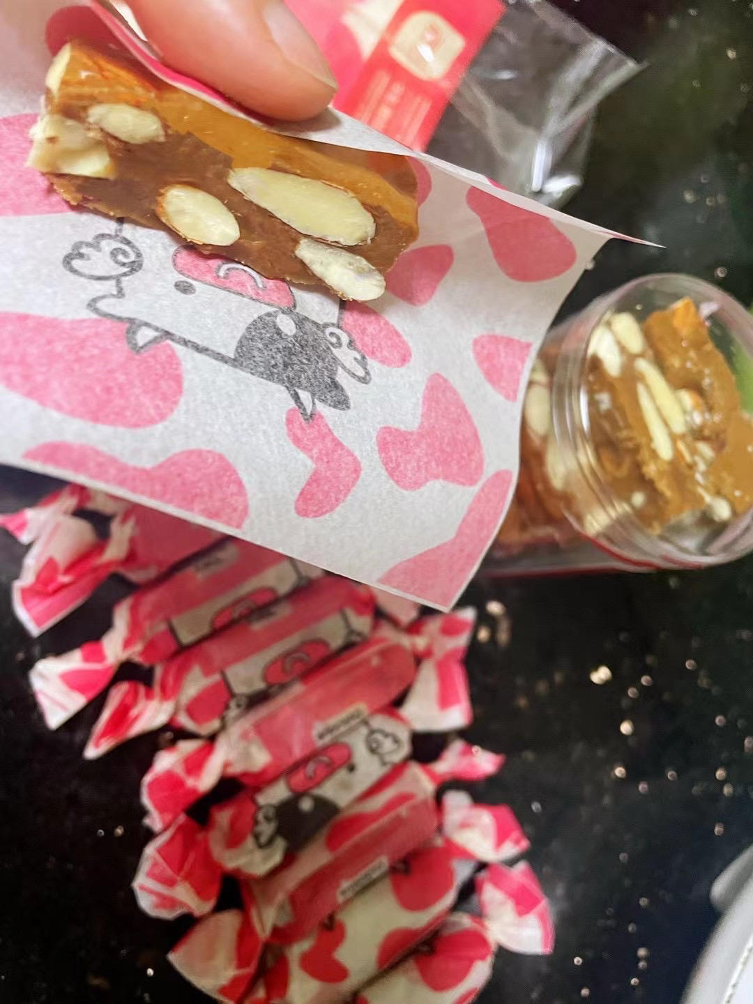 海盐杏仁太妃糖