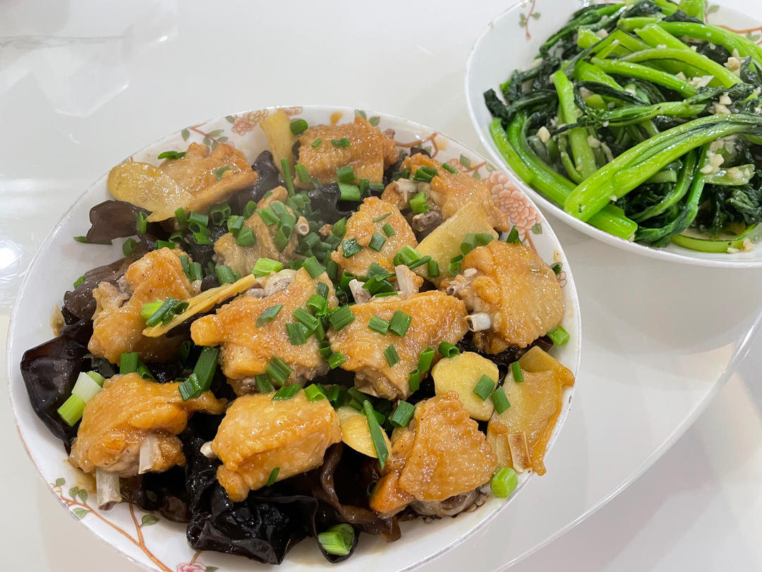 香菇蒸鸡翅