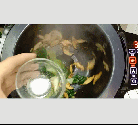 香菇油菜的做法 步骤6