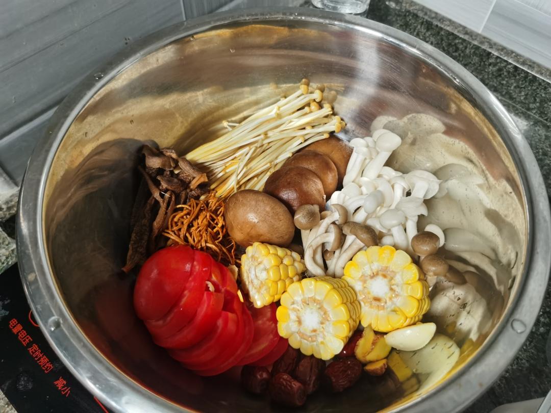 纯自制火锅汤底，清汤锅，菌菇锅，营养又美味，方便快手