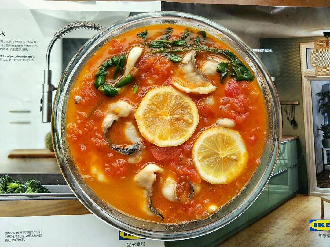 q_15gb做的番茄柠檬鱼