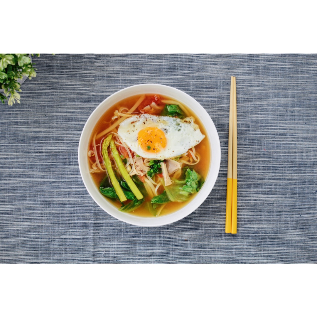 最家常的普通汤面——西红柿鸡蛋龙须面