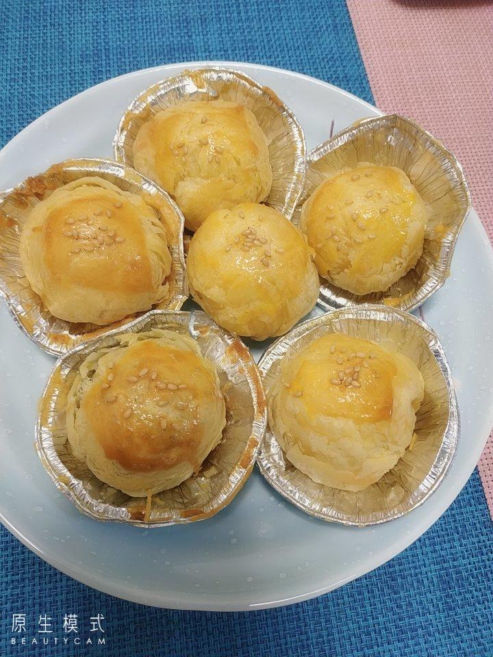 汤圆➕蛋挞皮＝完美汤圆酥