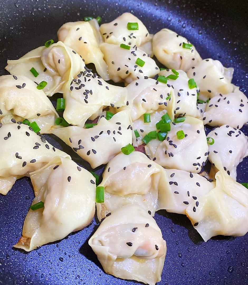 yin尹做的生煎小馄饨