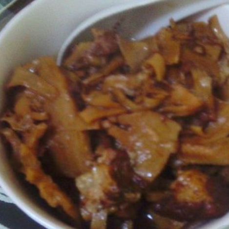 笋干焖牛肉