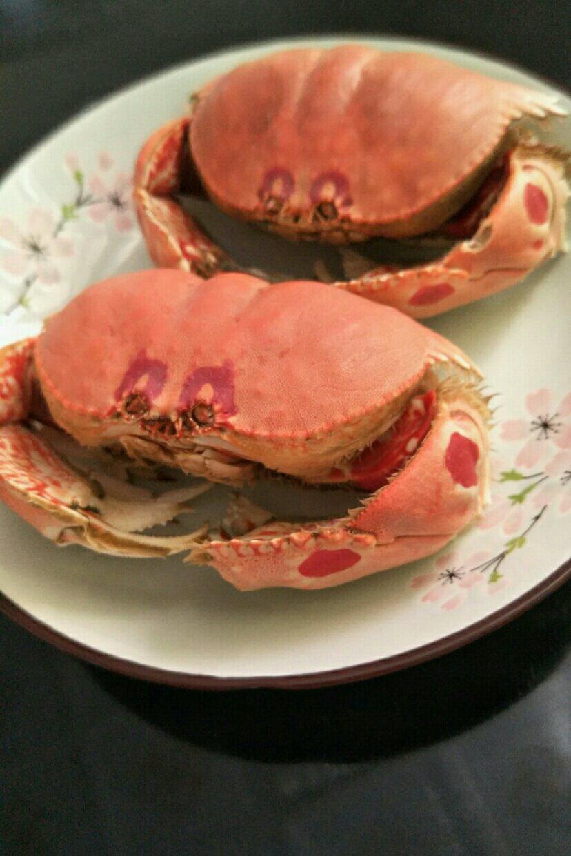 清蒸面包蟹（或者珍宝蟹）