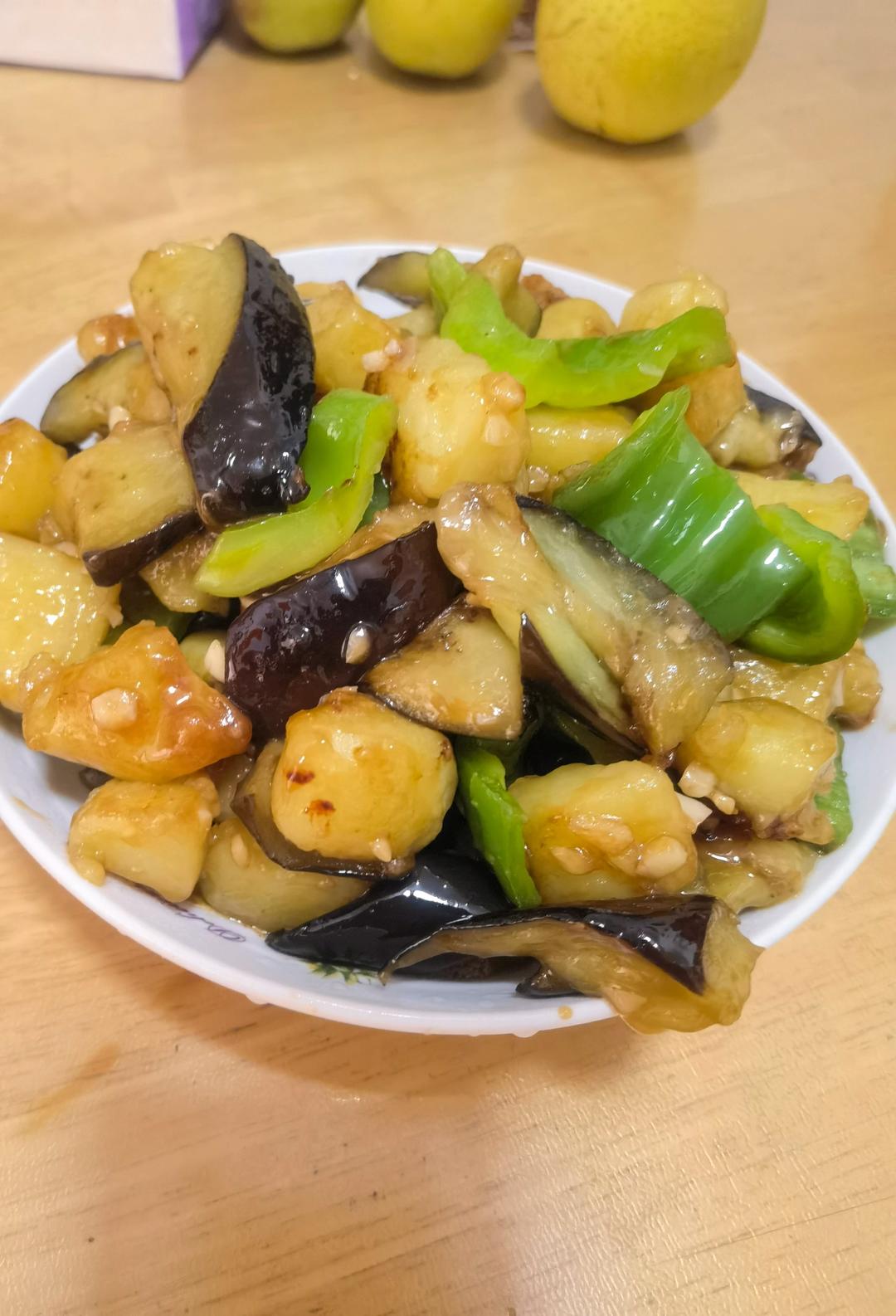 极简少油地三鲜