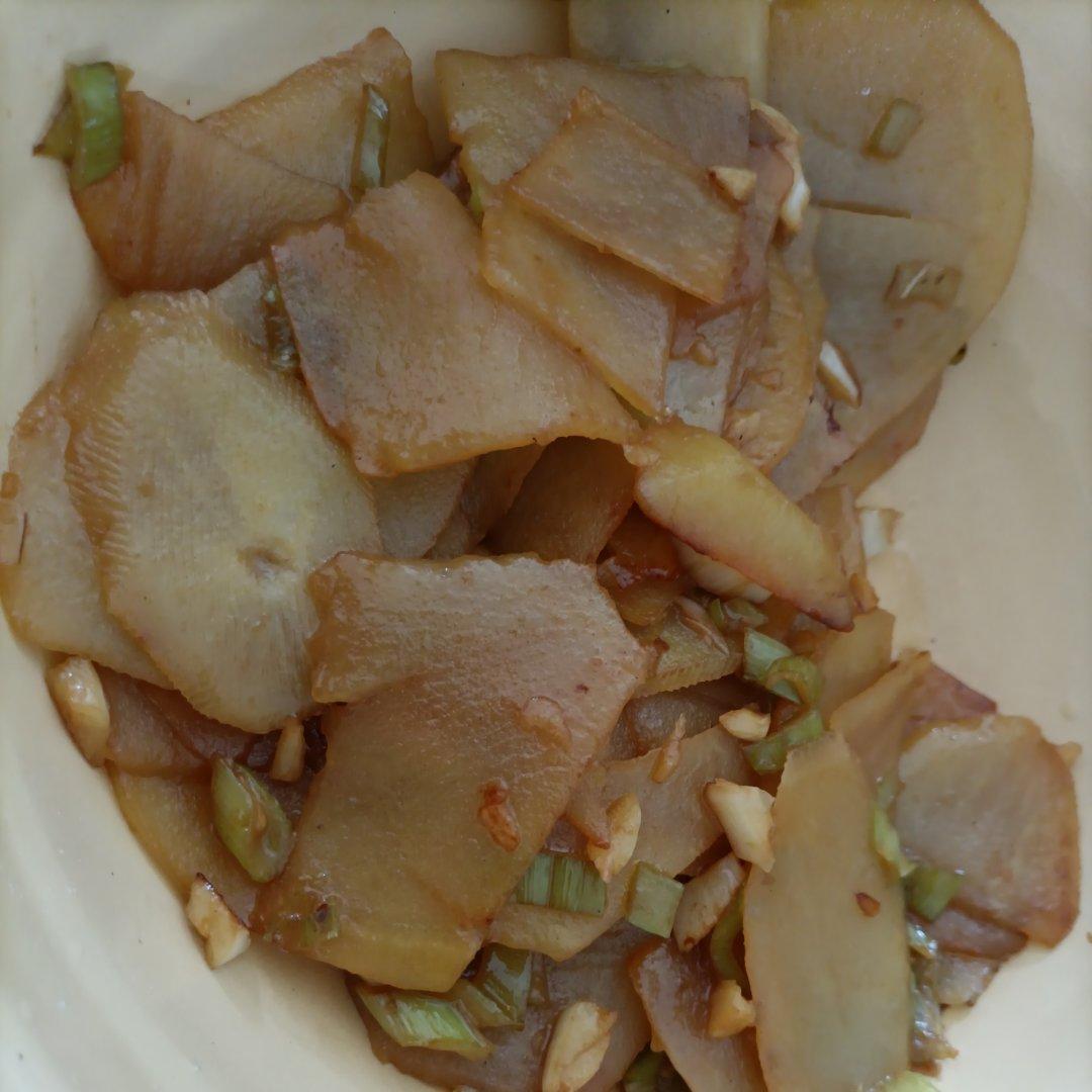 家常炒土豆片