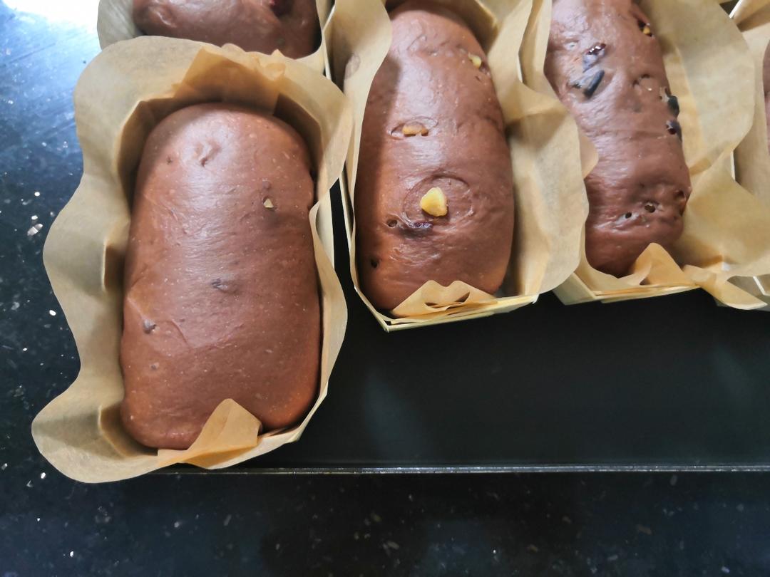 核桃蔓越莓巧克力流心包