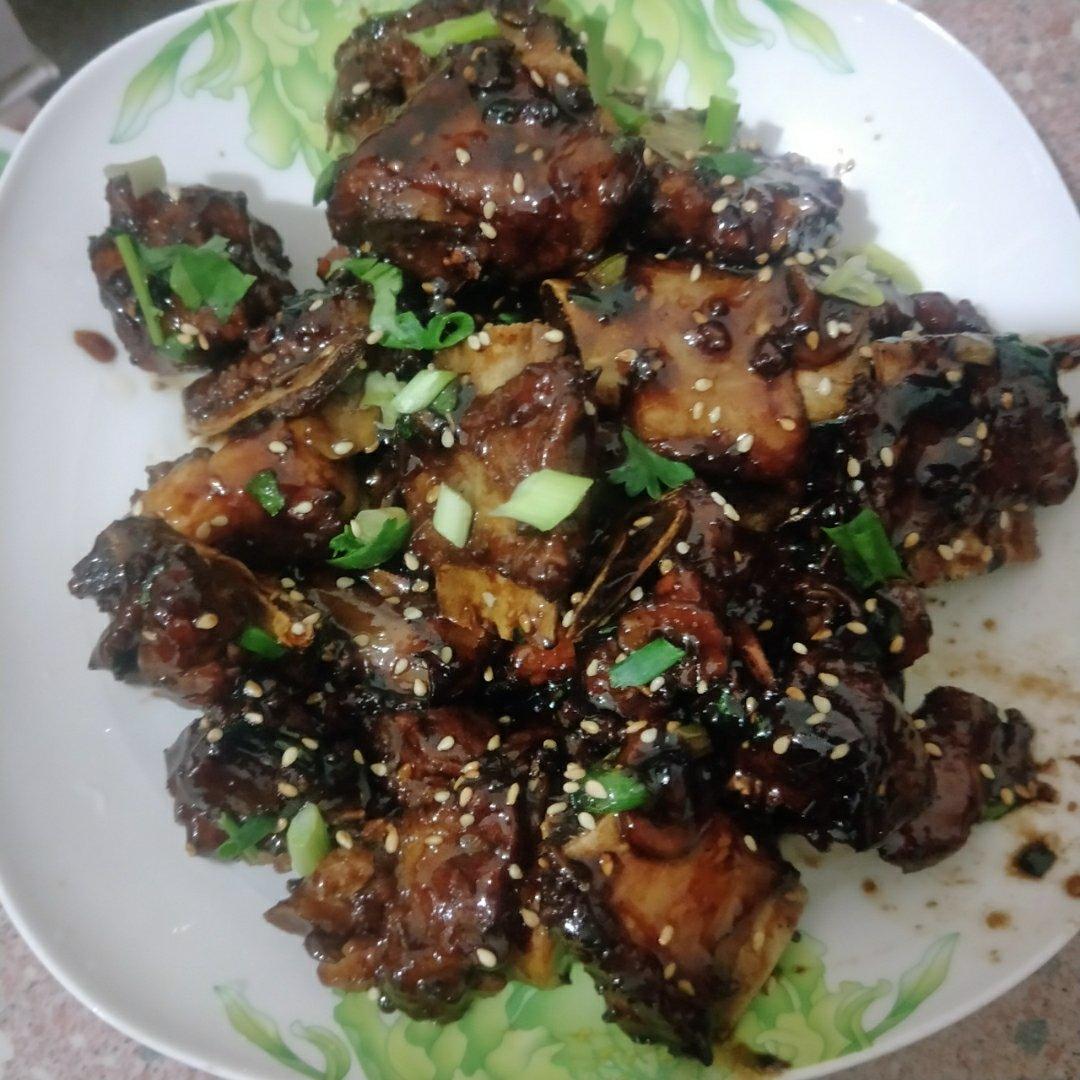 懒人版糖醋排骨