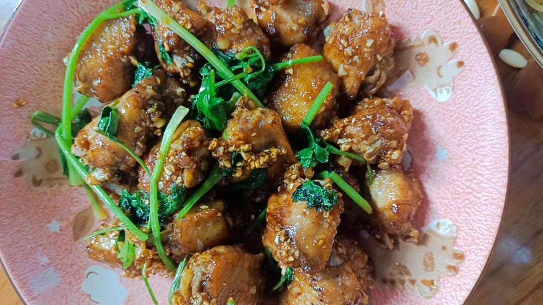 蒜香鸡翅｜孩子们的最爱
