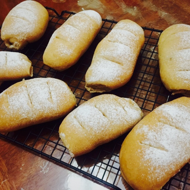 面包 栗子红糖全麦软欧 jun_karen做的栗子红糖全麦软欧 jun_karen