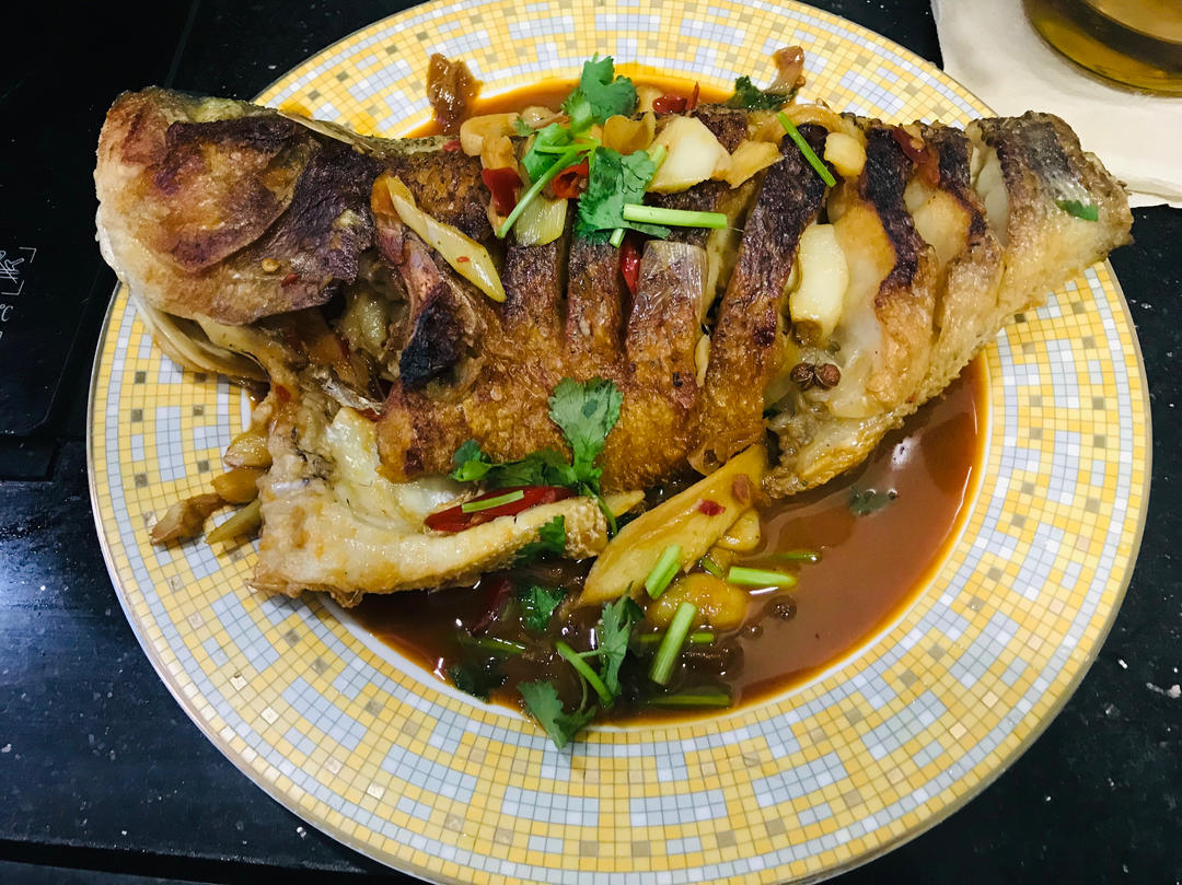 家常红烧鱼