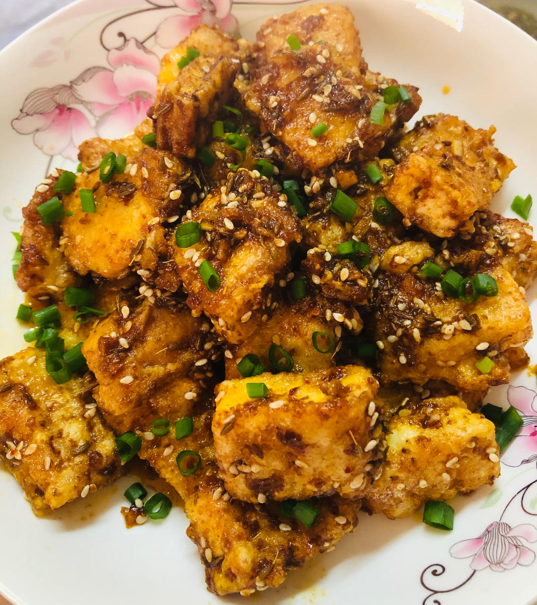 分分钟光盘，完爆路边摊的香煎孜然豆腐