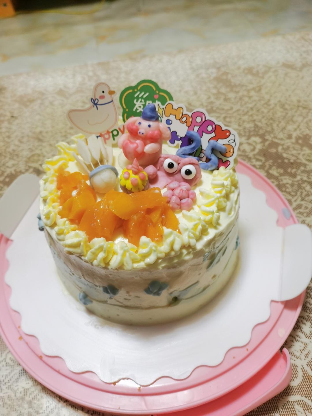 戚风蛋糕（6寸）新手零失败蛋糕胚子