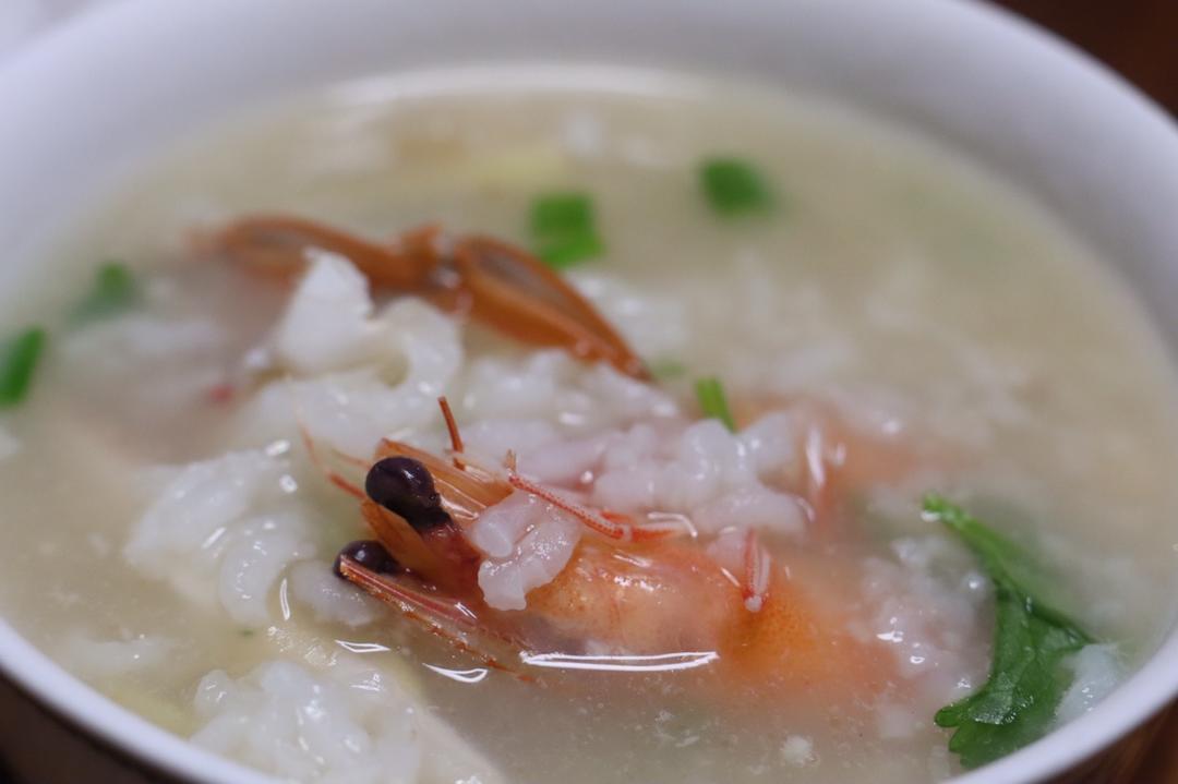 虾蟹海鲜粥的做法