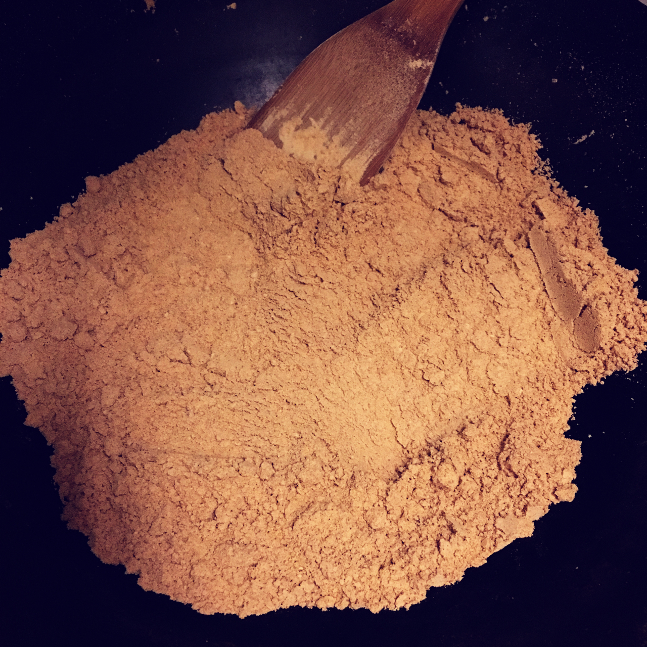 自制黄豆面