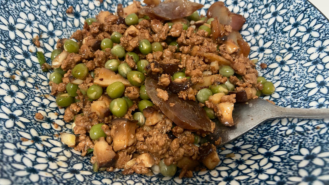 超下饭的豌豆肉沫
