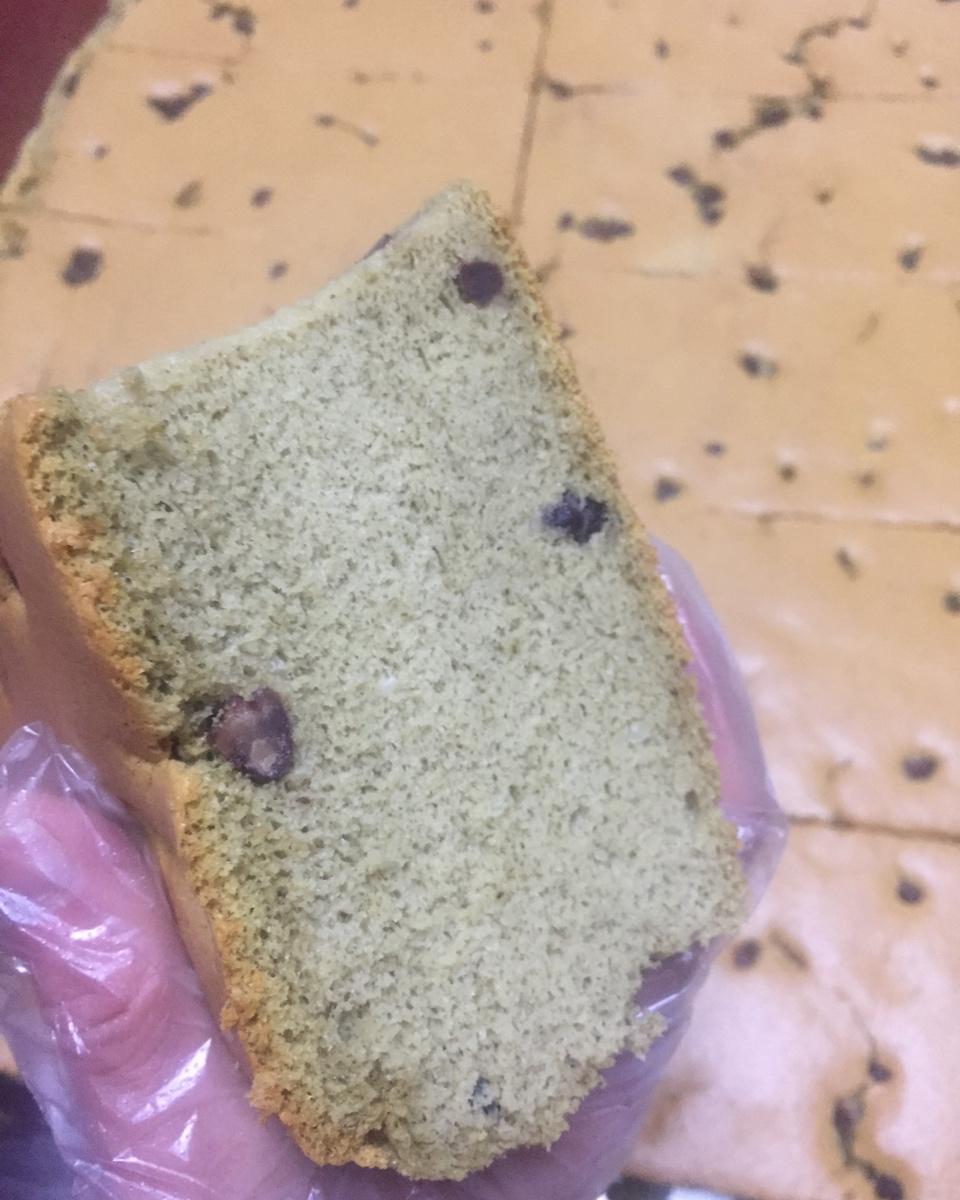 抹茶蜜豆古早蛋糕