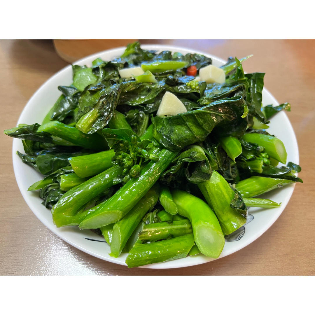 清炒芥蓝