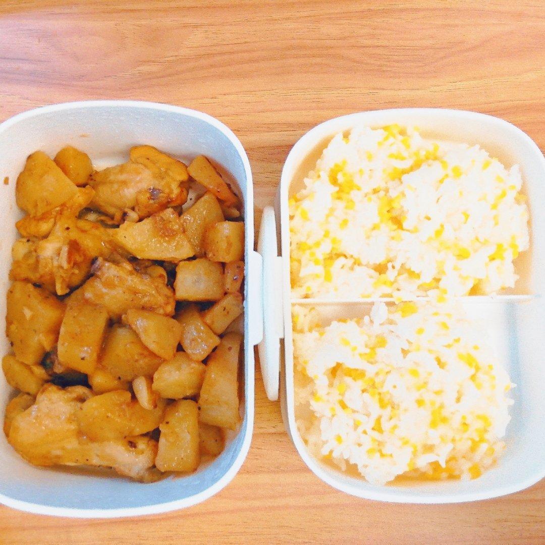 土豆焖鸡腿