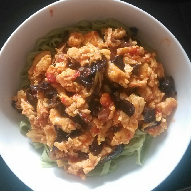 西红柿鸡蛋打卤面