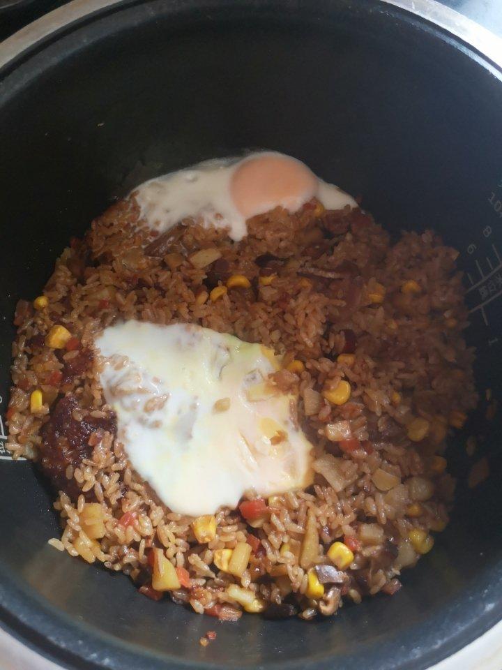 懒人煲仔饭（电饭锅）