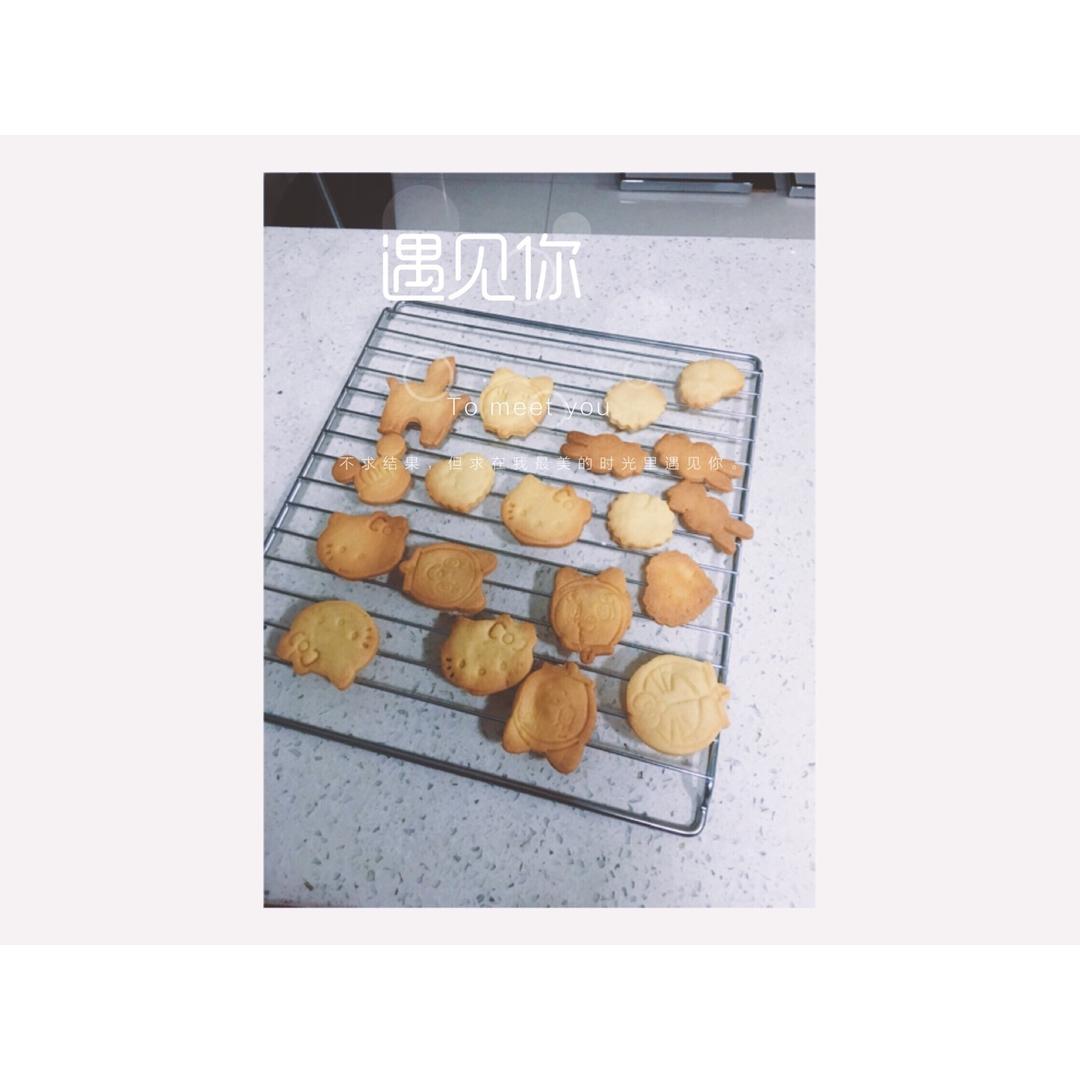 甜脆酥的黄油曲奇饼干