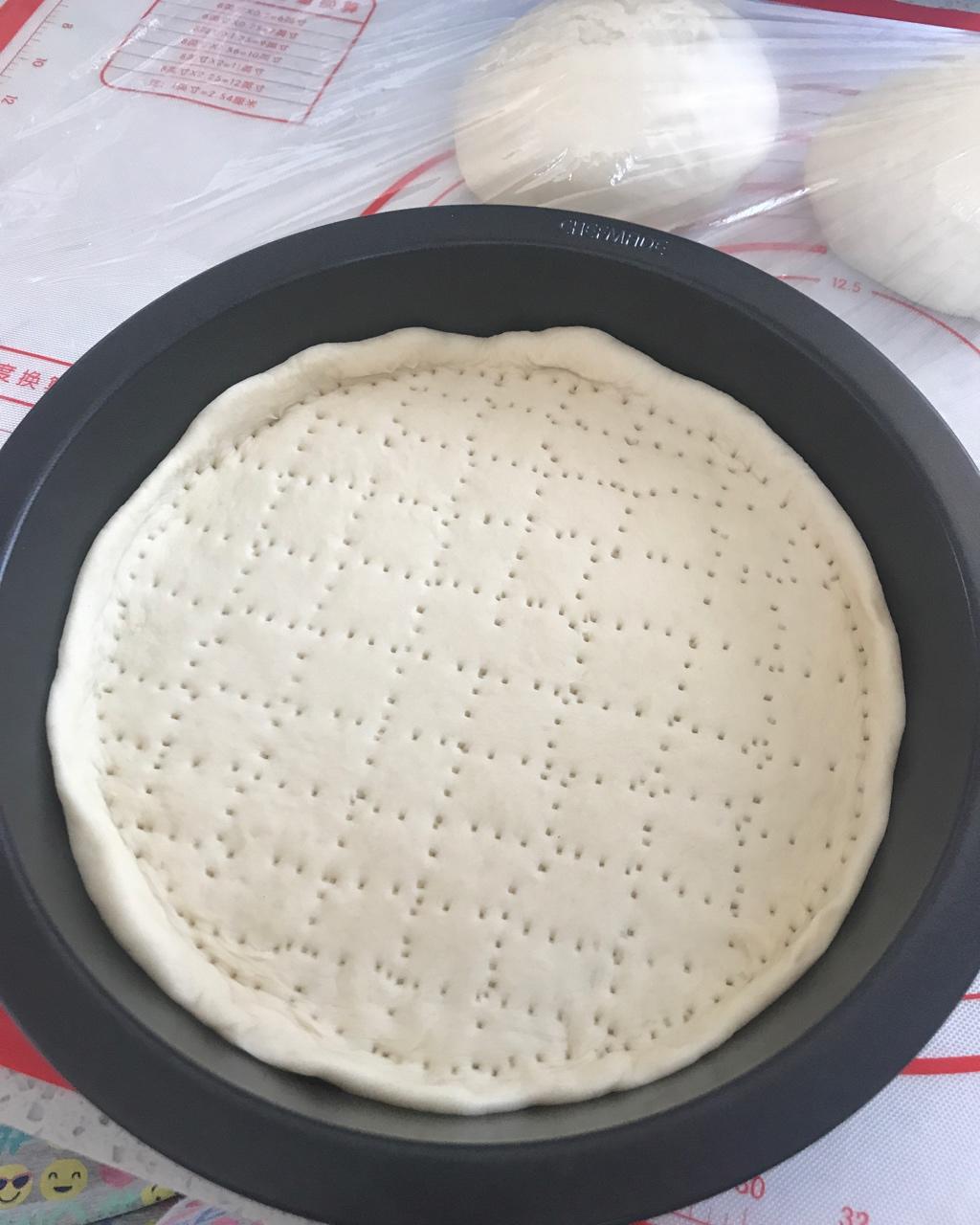 八寸披萨饼皮（四个）制作