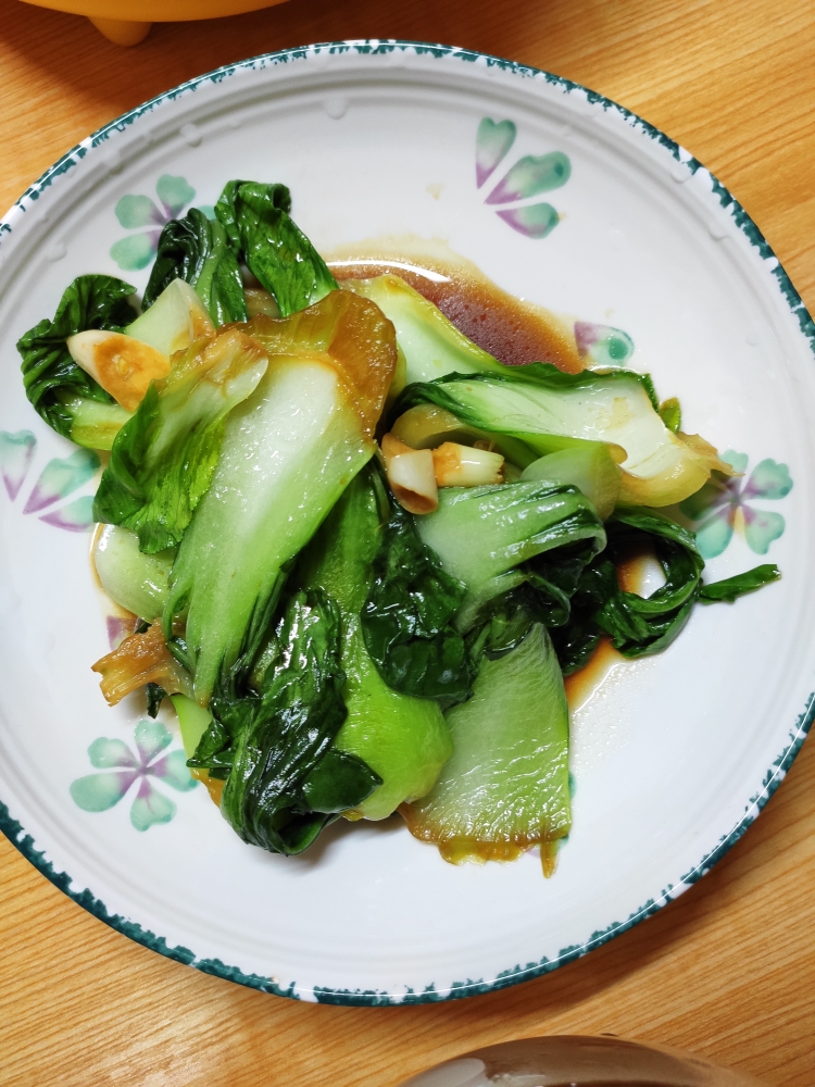 炒上海青 一般青菜都适用的炒法