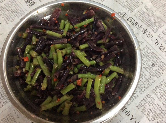 凉拌豇豆