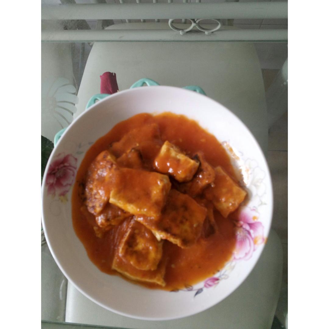 糖醋脆皮豆腐