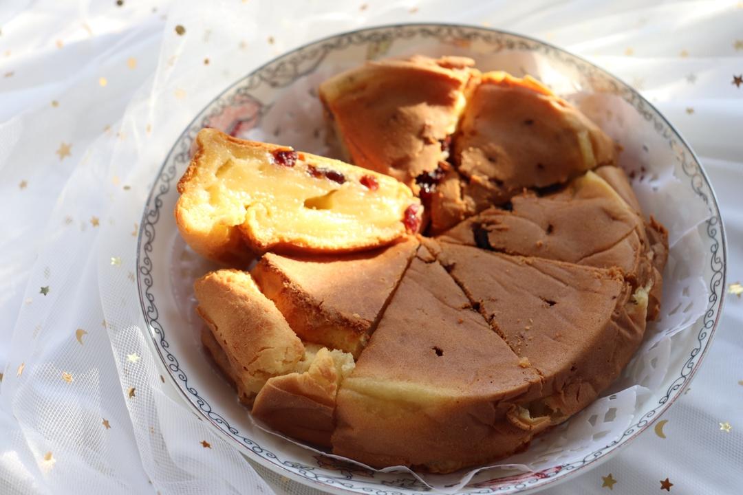 外酥里糯的蔓越莓烤年糕