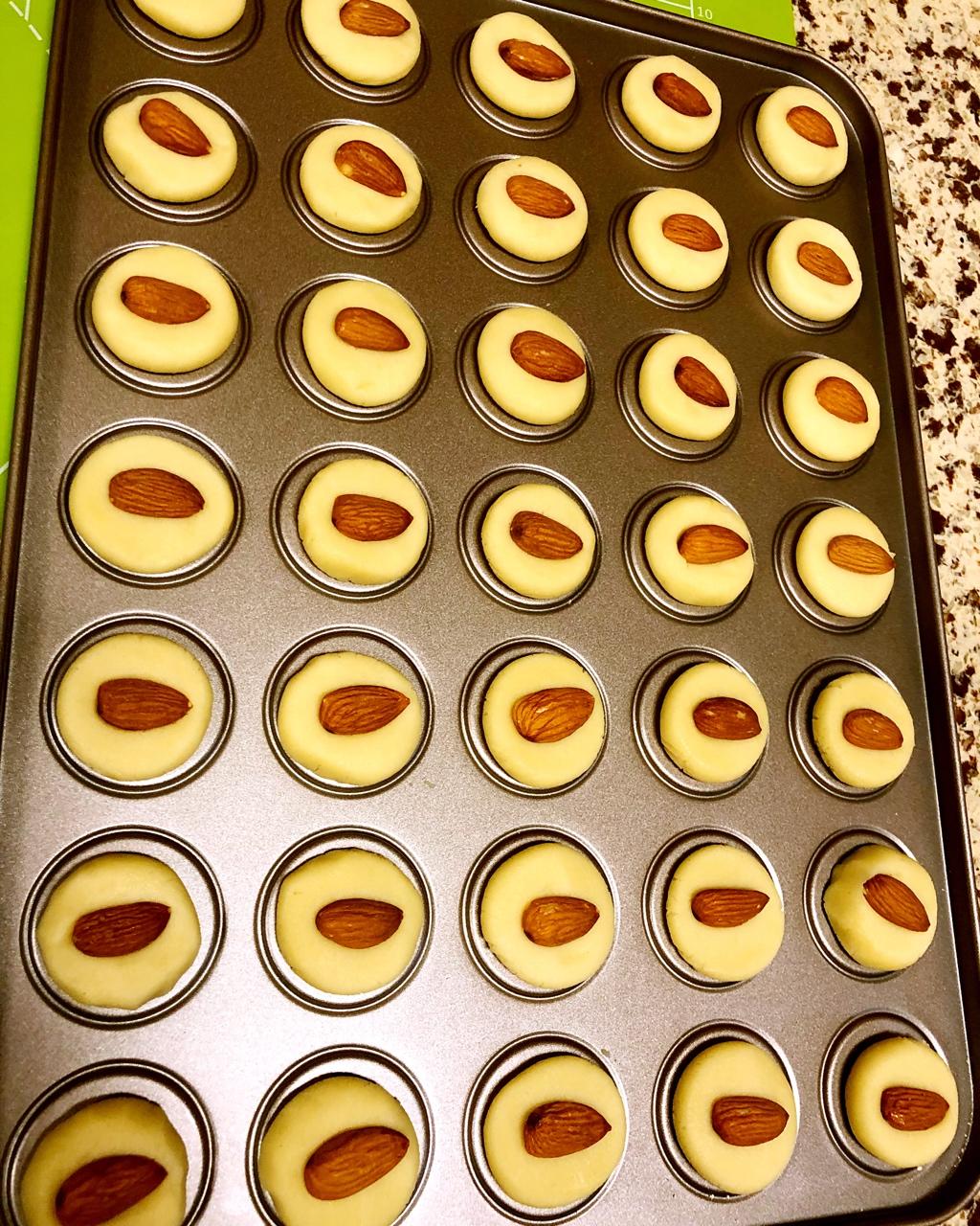 四种口味的香酥曲奇