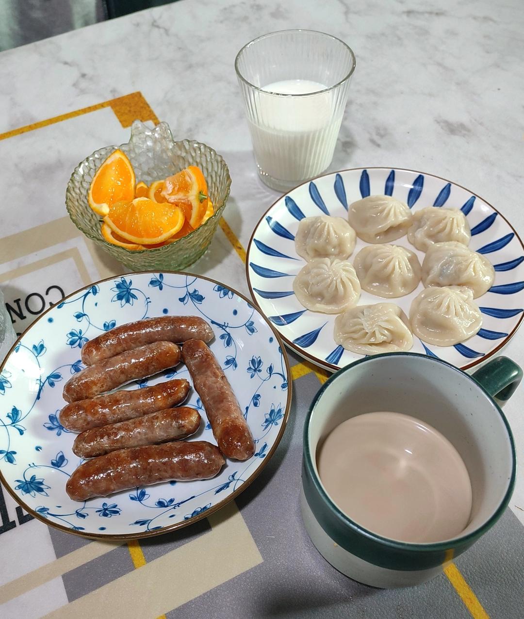 读书郎们的早餐