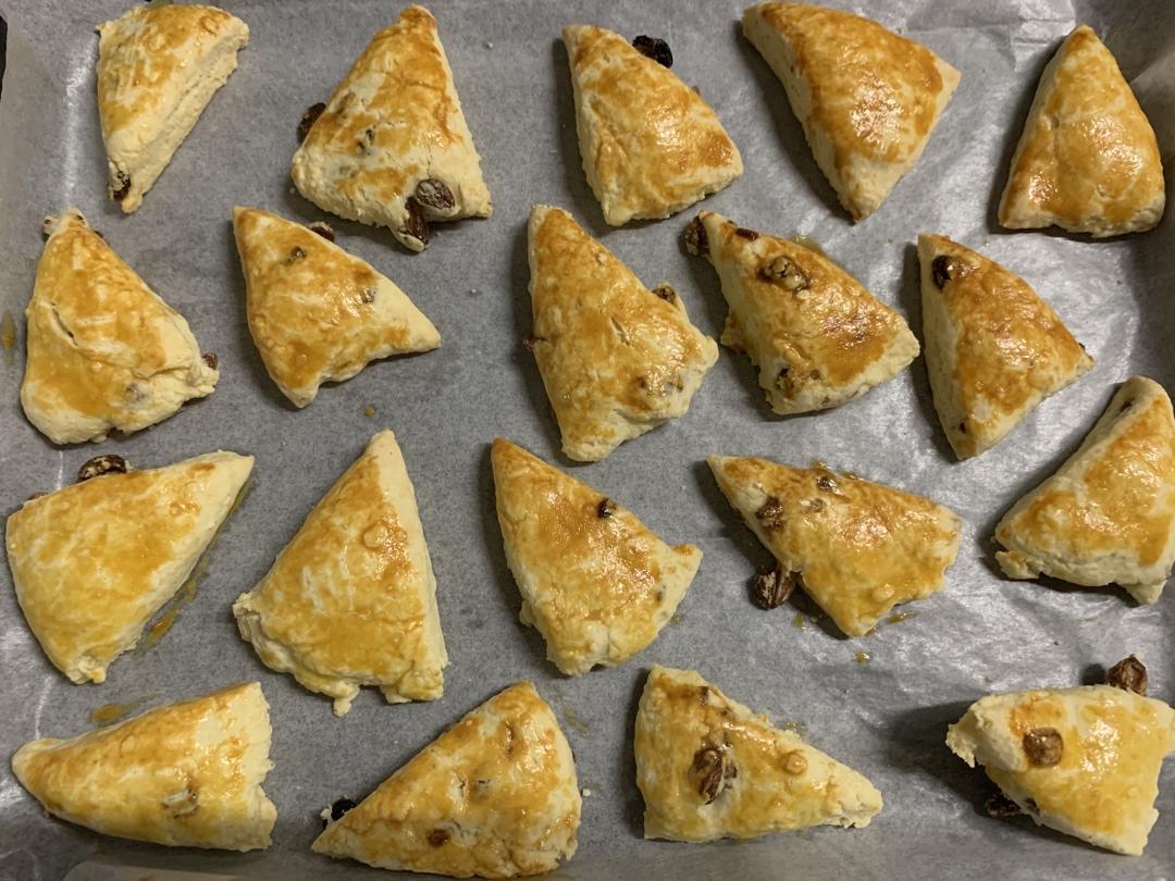 英式司康-蔓越莓司康饼