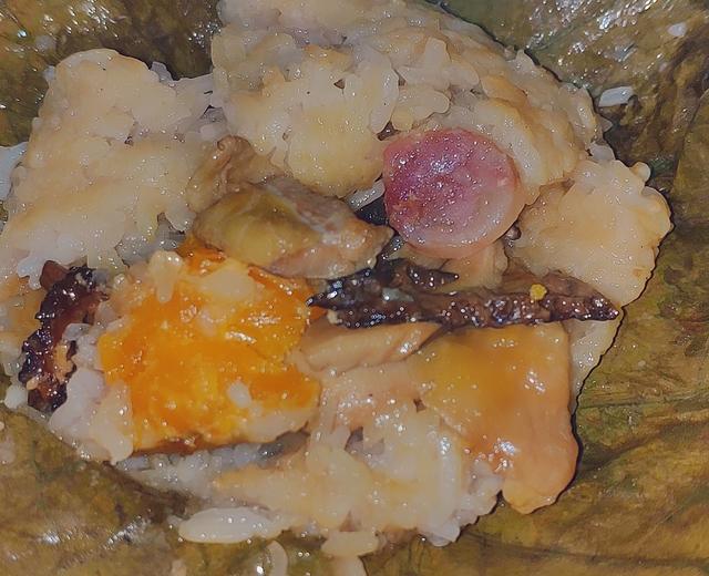 羊肚菌糯米鸡的做法