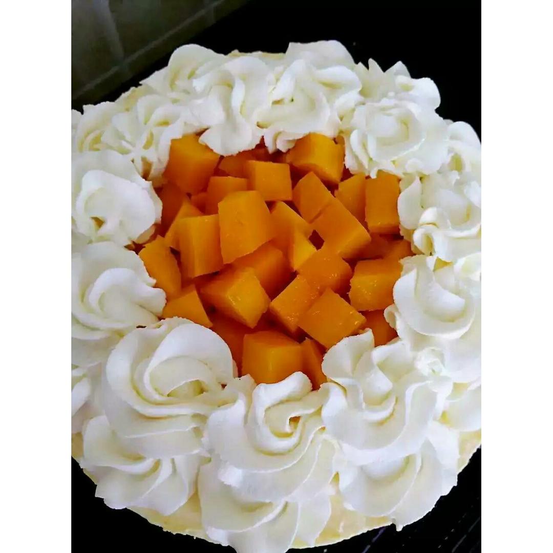 《Tinrry下午茶》教你做芒果流心慕斯（6寸配方）