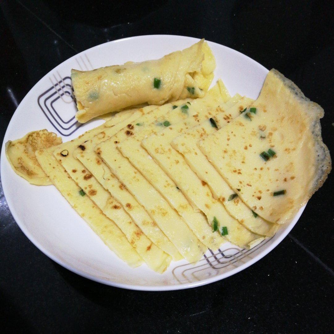 葱花鸡蛋饼