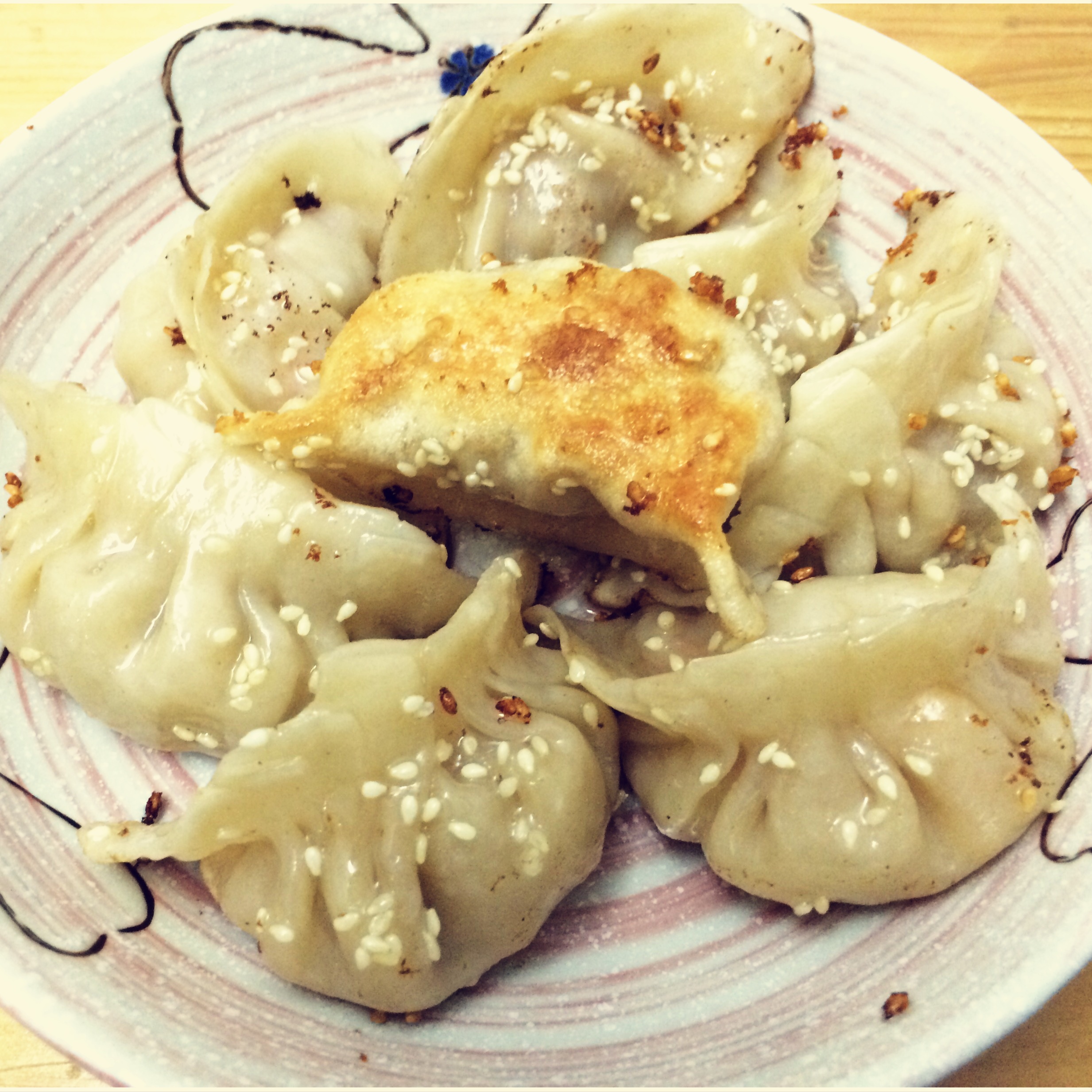 锅贴饺子