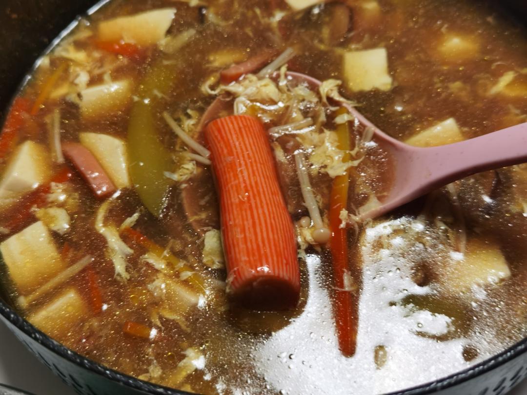 酸辣豆腐汤