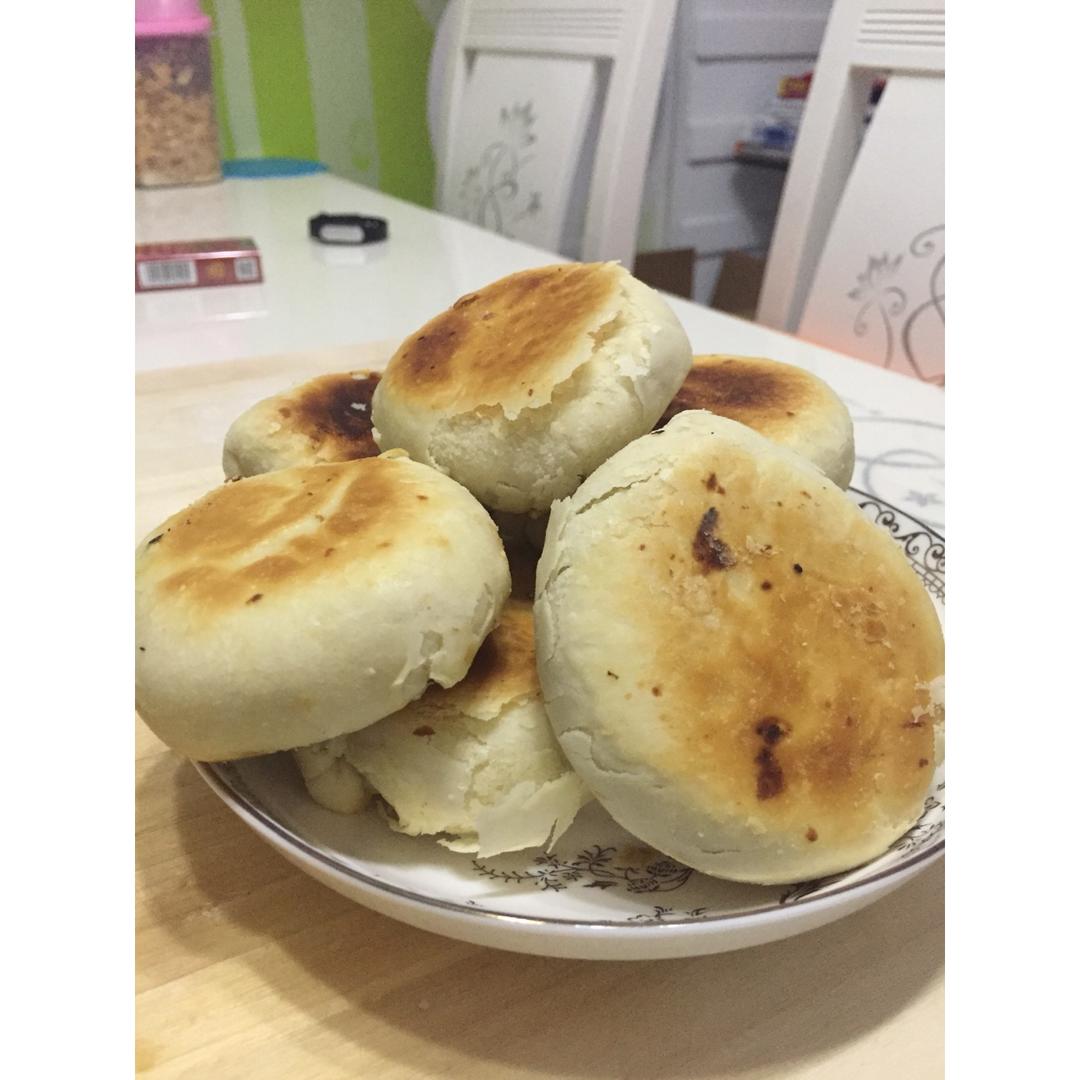酥皮绿豆饼