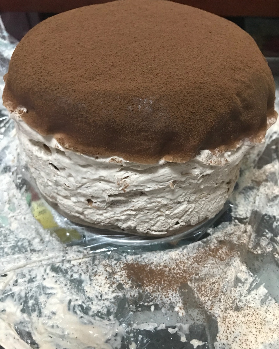 焦糖摩卡香蕉千层蛋糕