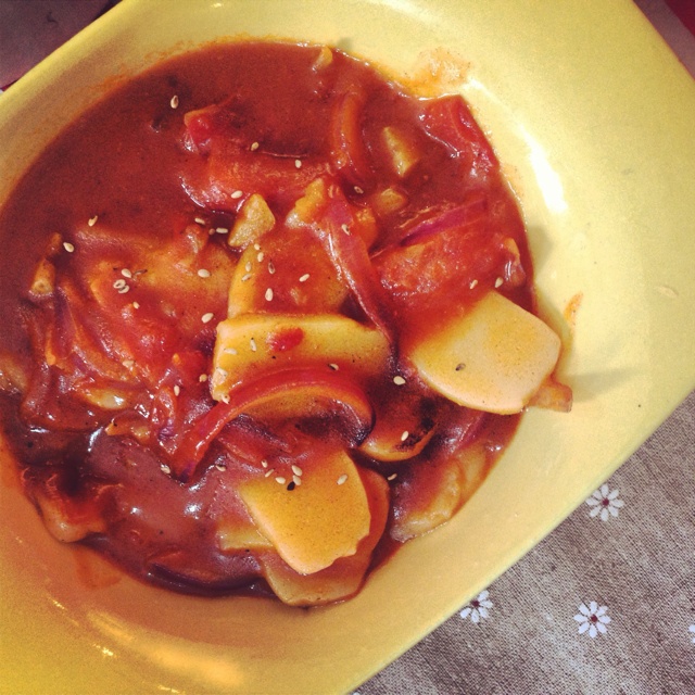 韩国小吃炒年糕❤떡볶이