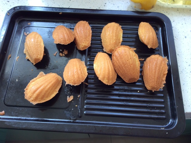 迷你玛德琳蛋糕