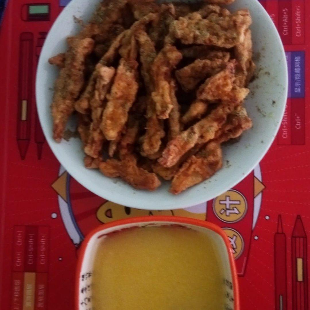 椒盐杏鲍菇